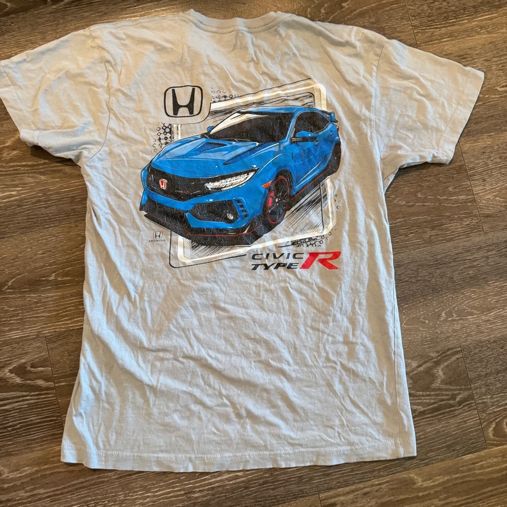 Honda Civic Type R Graphic Tee - grey